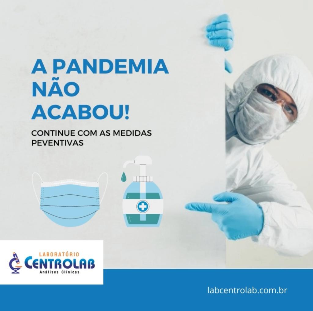 You are currently viewing A pandemia ainda não acabou!